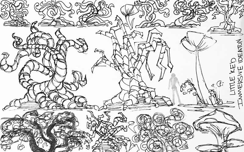 LITTLE RED IMMERSIVE EXPERIENCE - IDEATION