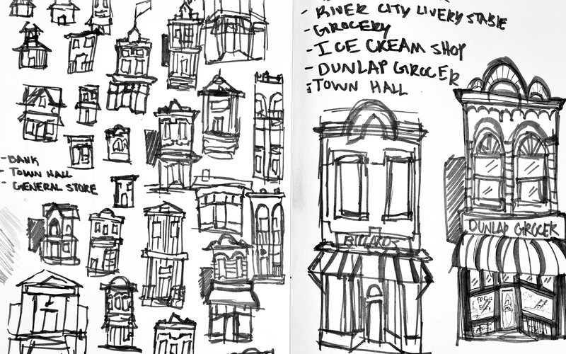 MUSIC MAN FACADE - IDEATION